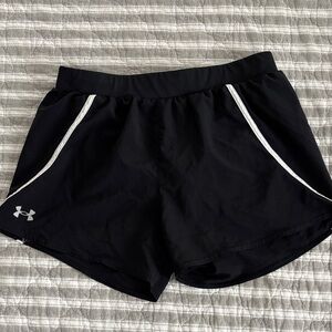 Under Armour Women's Heatgear Black Athletic Shorts